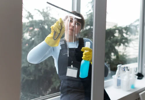 Nettoyage de vitres intérieures et extérieures à Cours-les-Barres